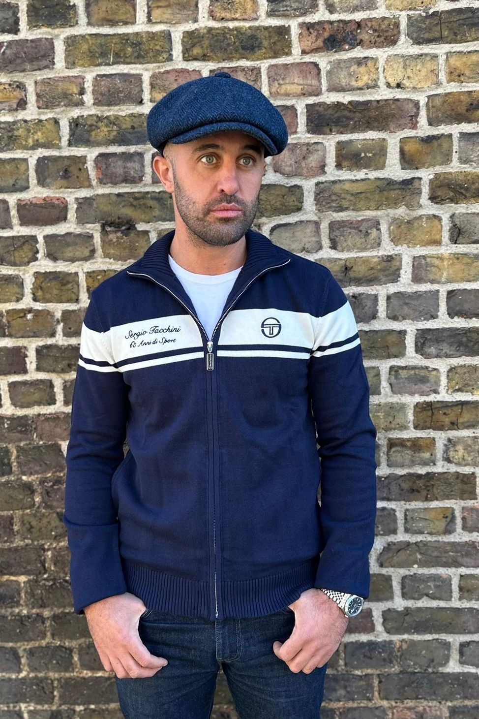60th Anniversary Maritime Blue - Track Top – The Modfather