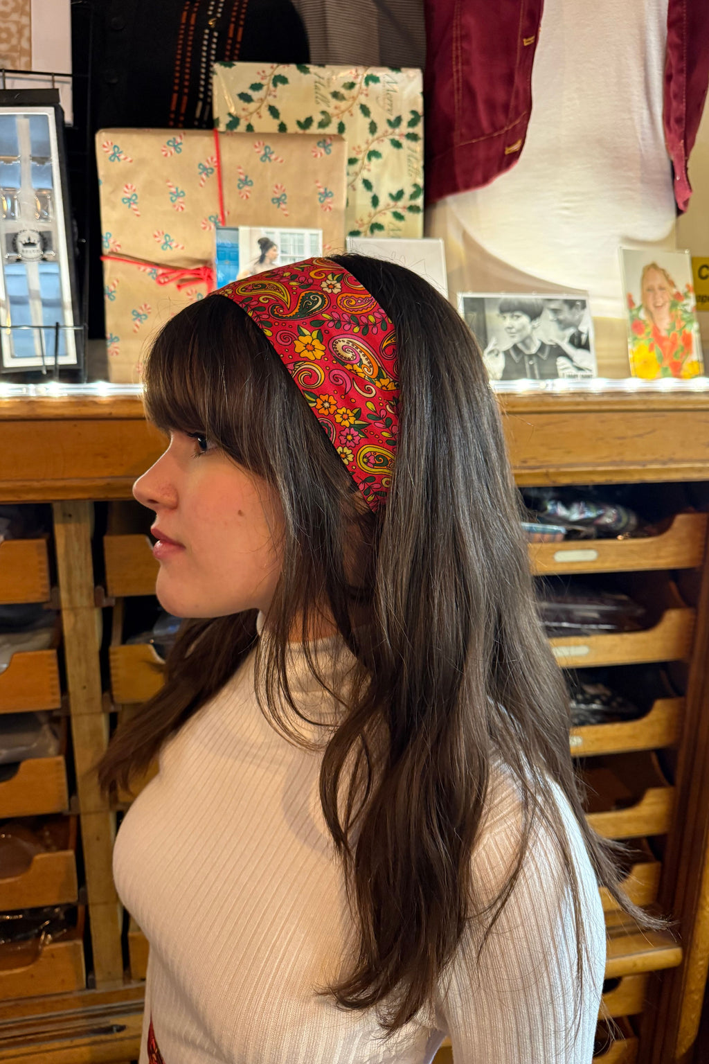 Dolly Paisley Daze Pink - Scarf