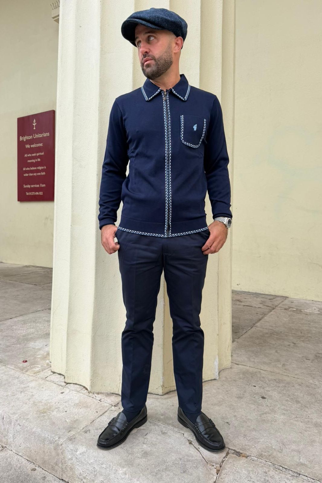 Nick Navy - Knit