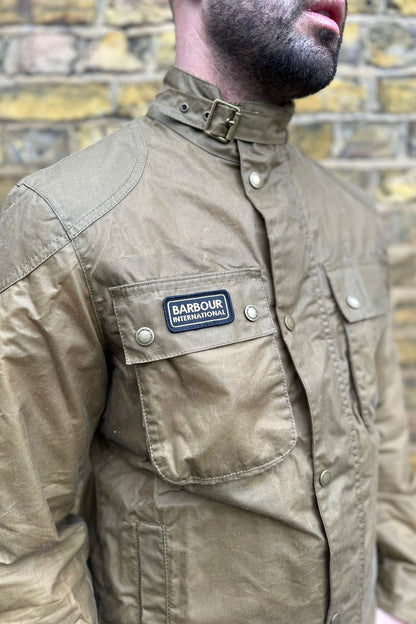 Merton Waxed Sand - Jacket