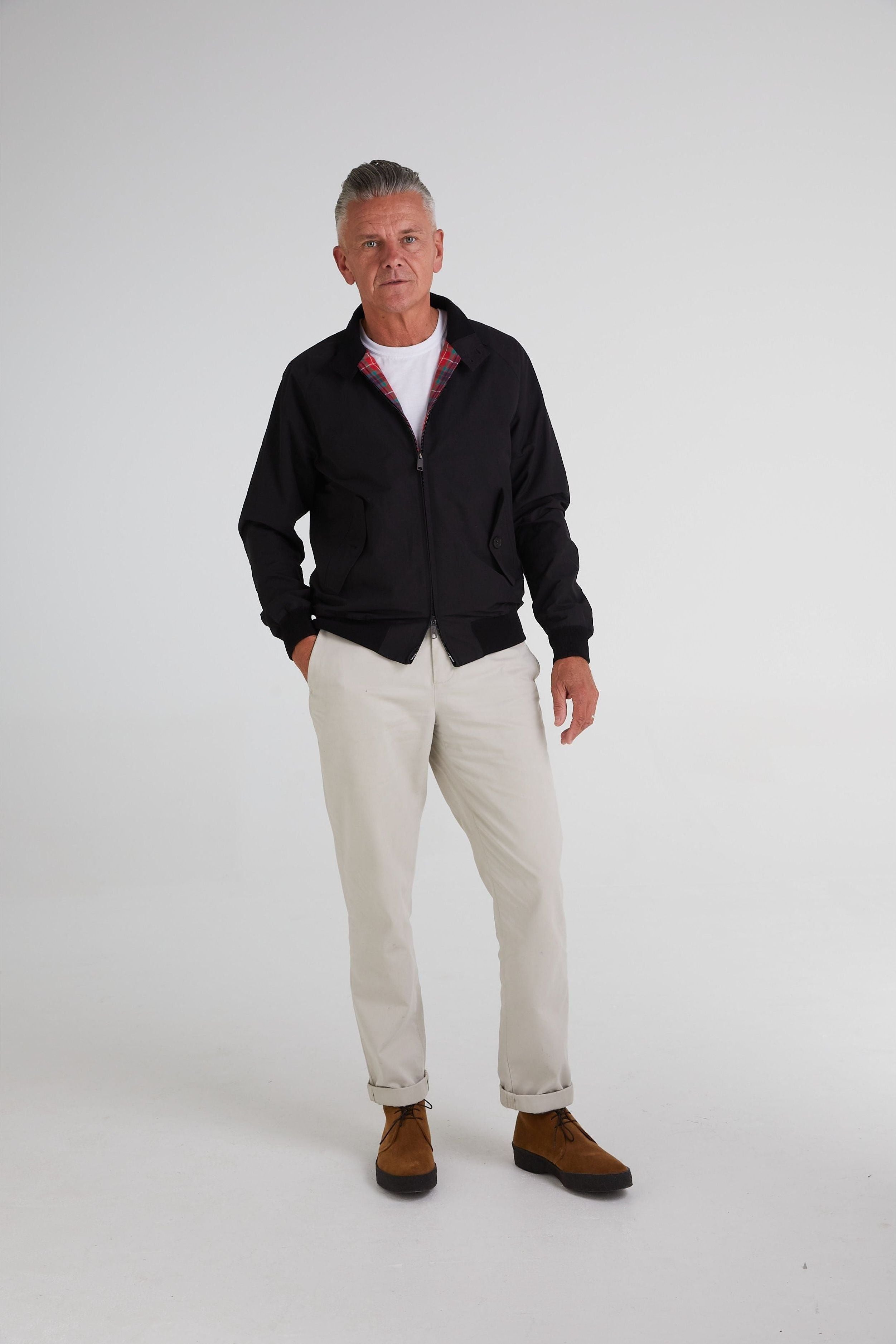 G9 Modern Classic Black - Harrington Jackets