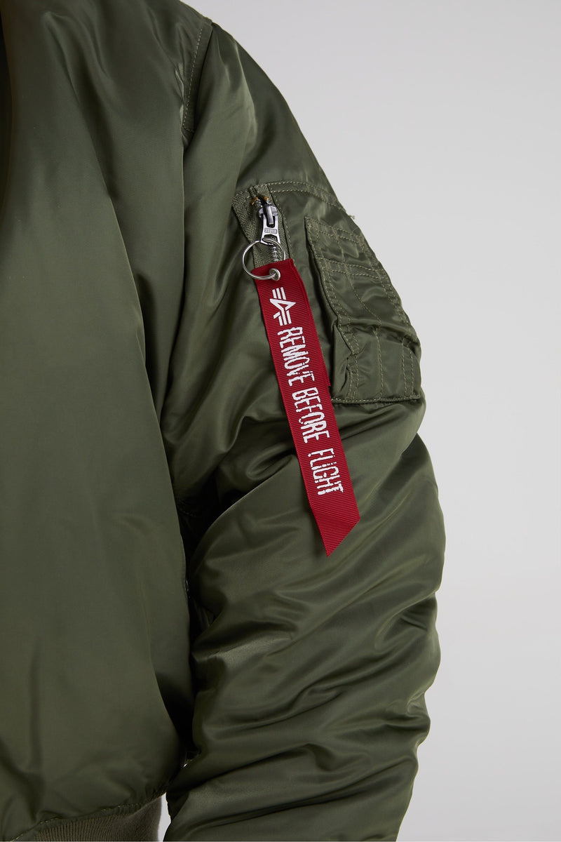 Alpha Industries - MA-1 Sage Green - Bomber Jacket – The Modfather ...