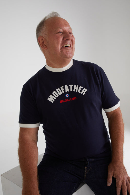 Logo Script Navy - T-Shirt