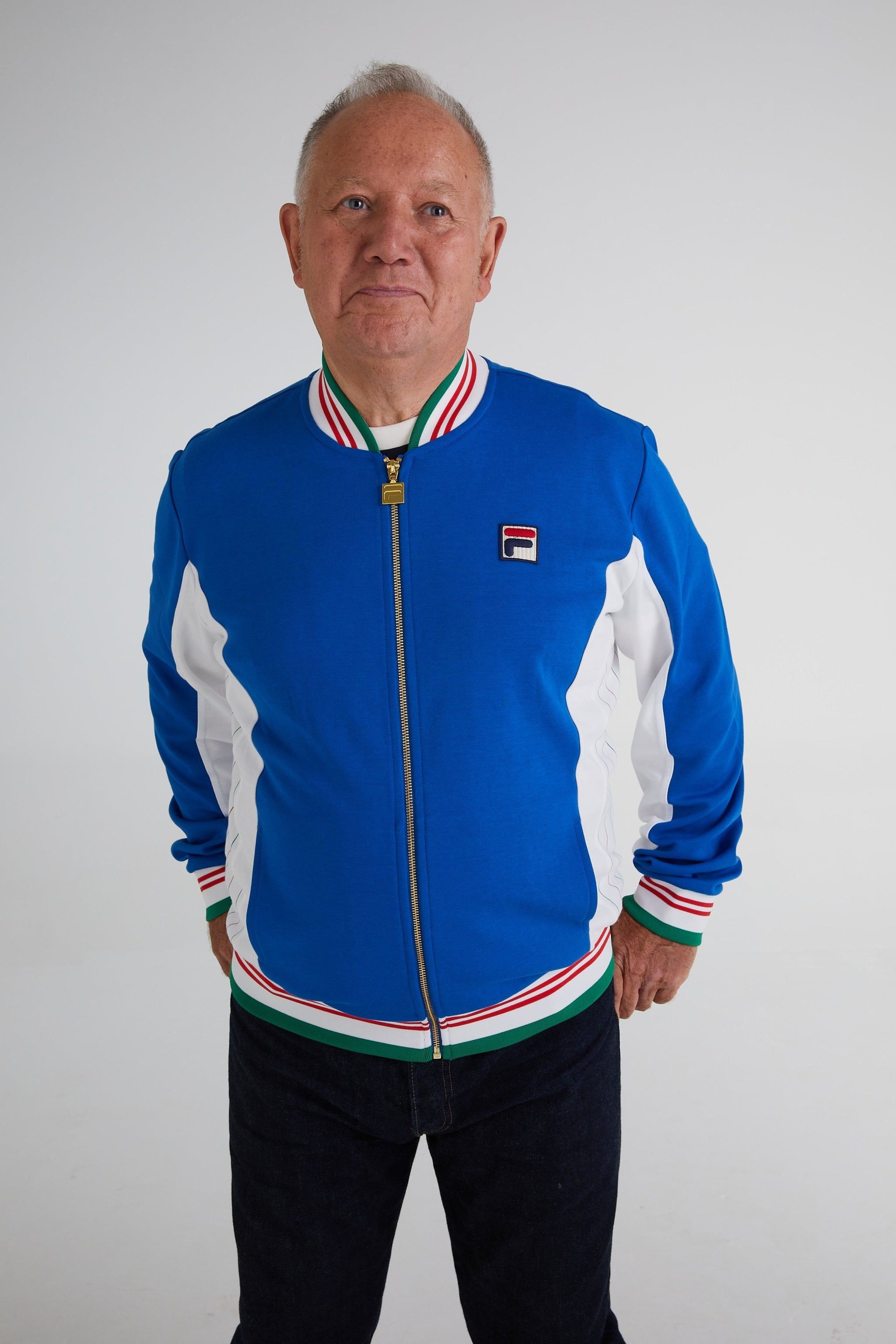 Fila Vintage x Modfather Exclusive Italia Track Top The Modfather Clothing Company