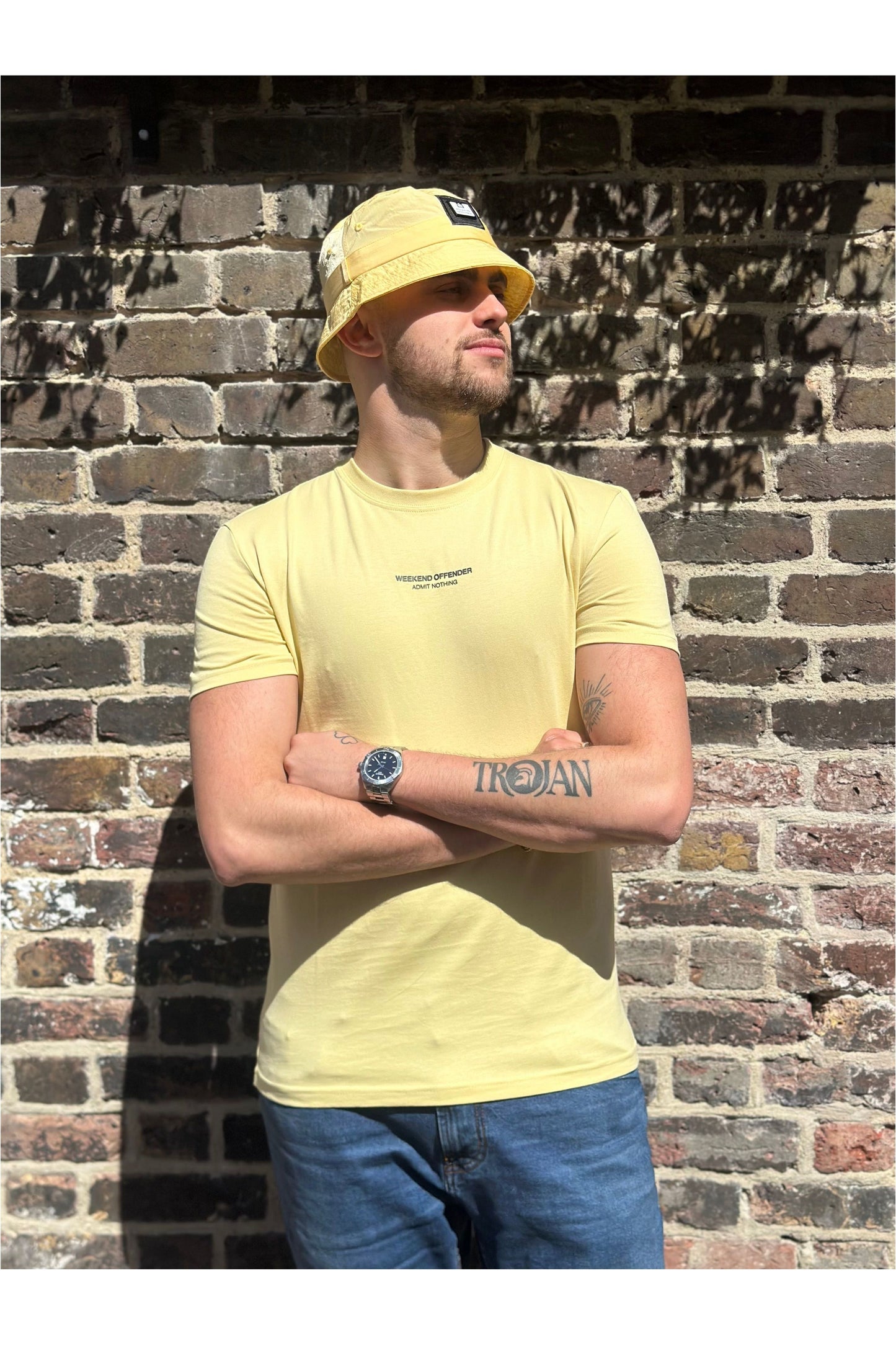 Long Beach Butter Yellow ACSS2402 - Bucket Hat
