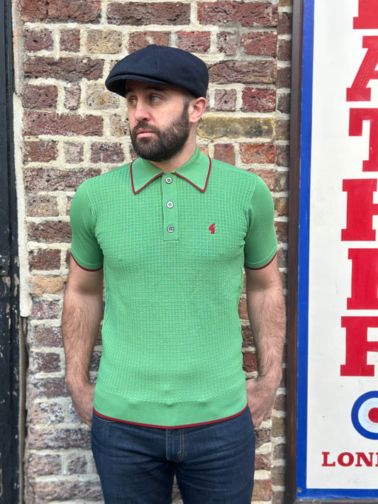Archive Malcolm Verde - Polo Knit