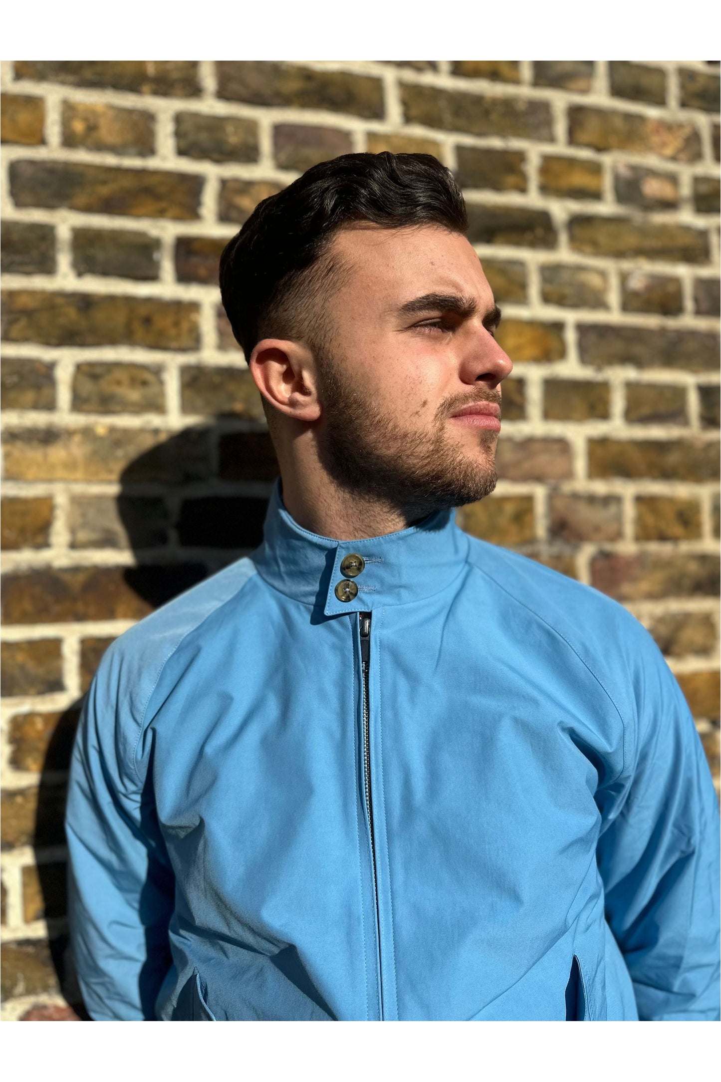 G9 Modern Classic Heritage Blue - Harrington Jacket