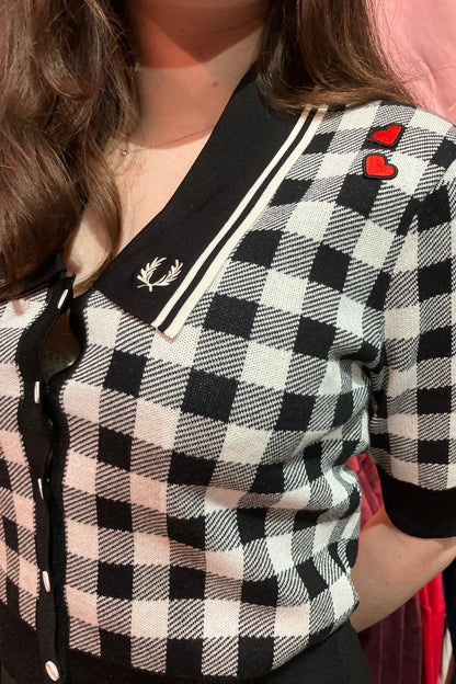 SK2134 Amy Winehouse Foundation Gingham Knitted - Shirt