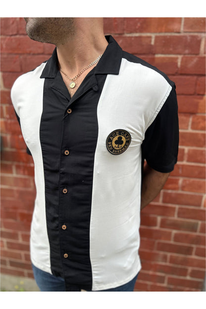 Ace Cafe Black - Bowling Shirt