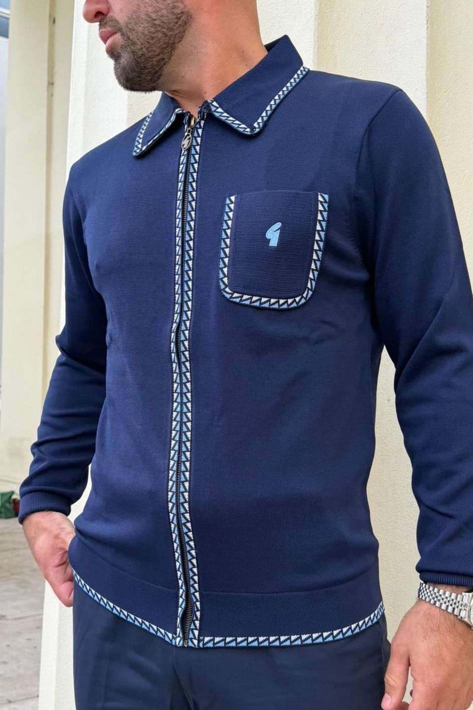 Nick Navy - Knit