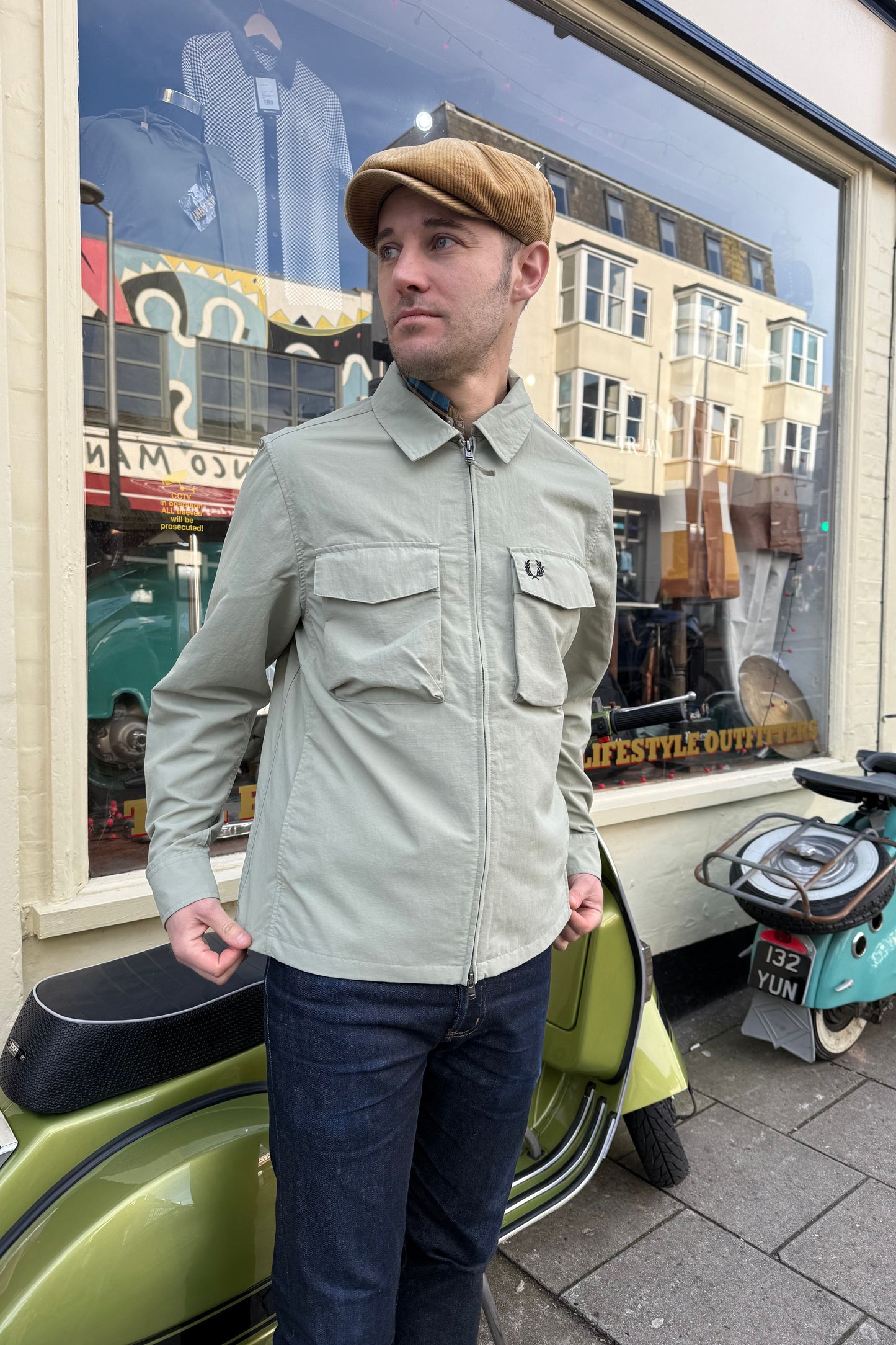 M2402 Ripstop Pocket Seagrass - Overshirt