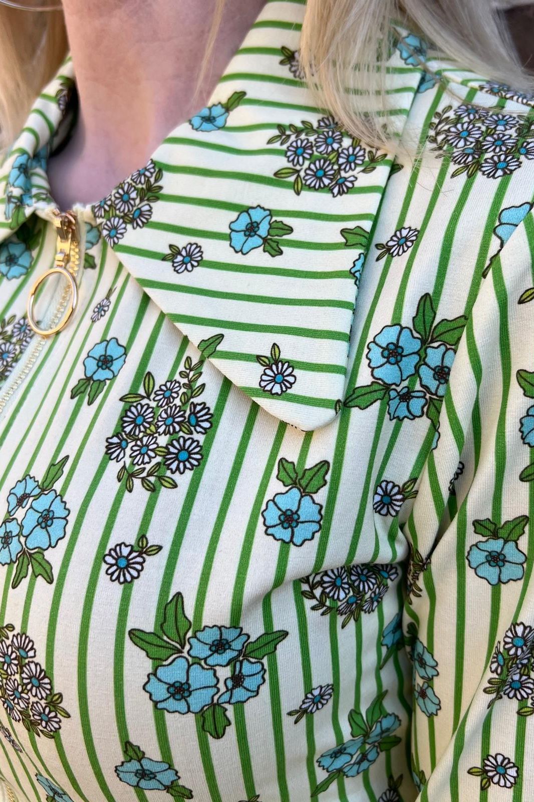 Jagger Dagger Collar Seaside Floral - Shirt