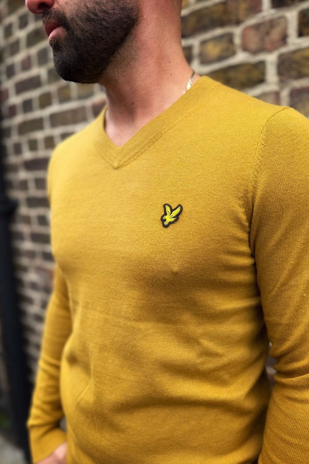 Merino V-Neck Bronze - Jumper