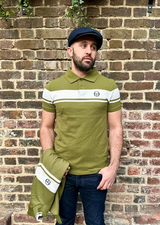 New Young Line Forest Green / Gardenia - Polo