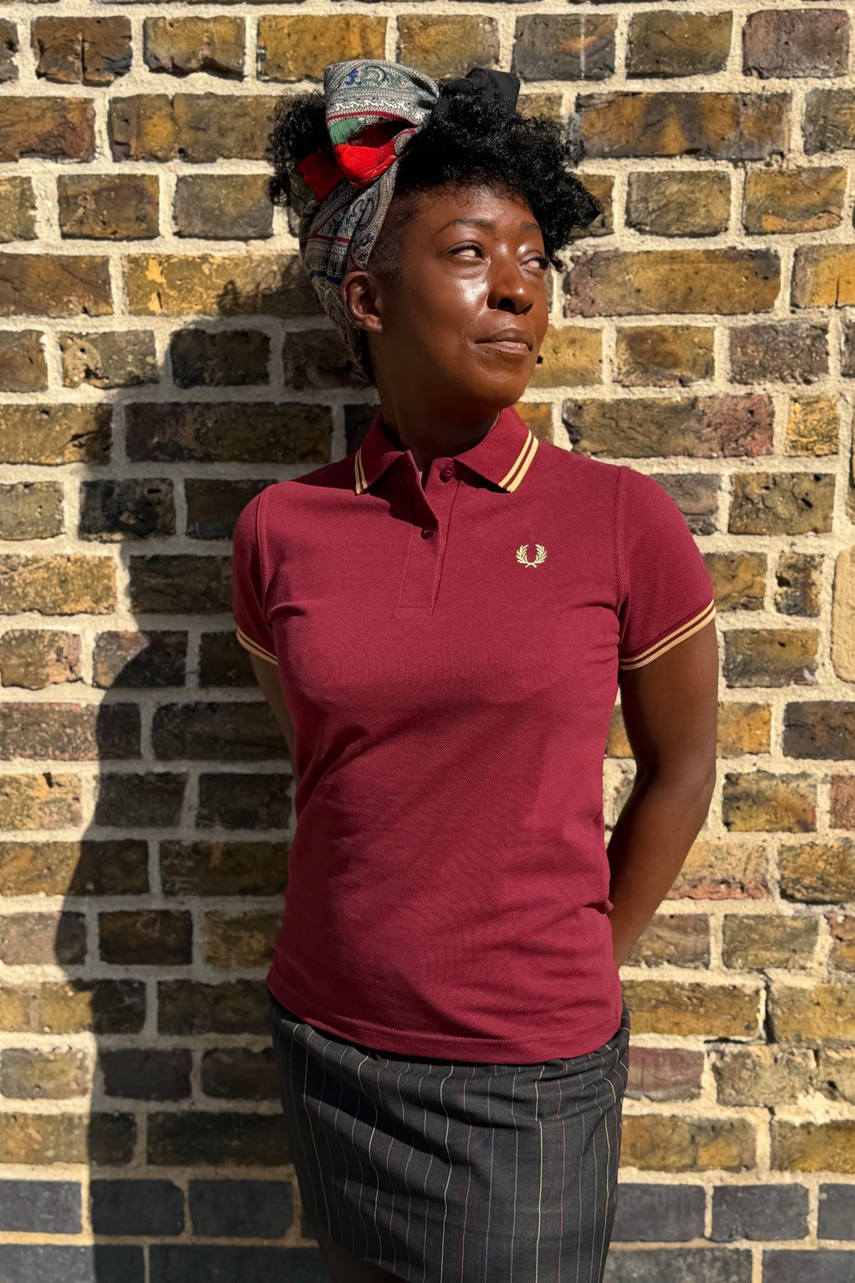 G12 Twin Tipped Maroon / Champagne Gold - Polo