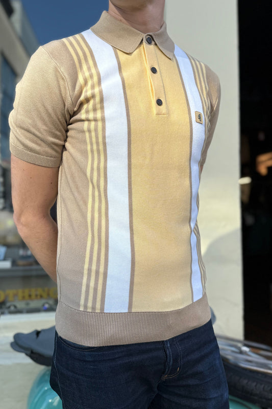 Searle Sandstone - Polo Knit