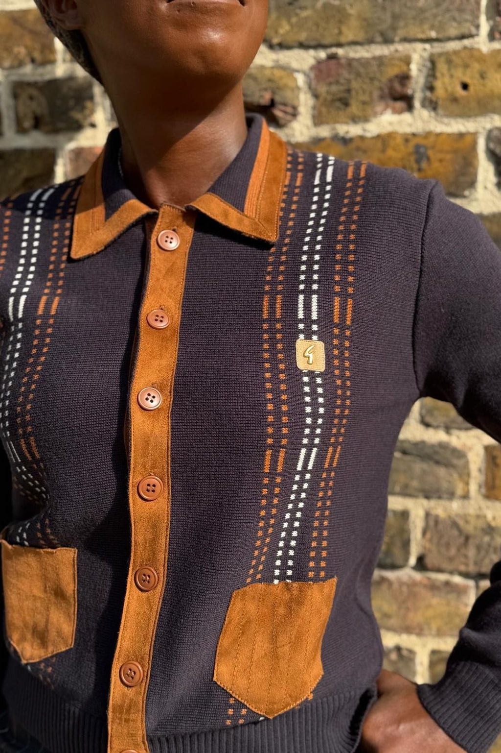 Exclusive Ltd Edition Cardinal Midnight Navy - Yardi Cardi Knit