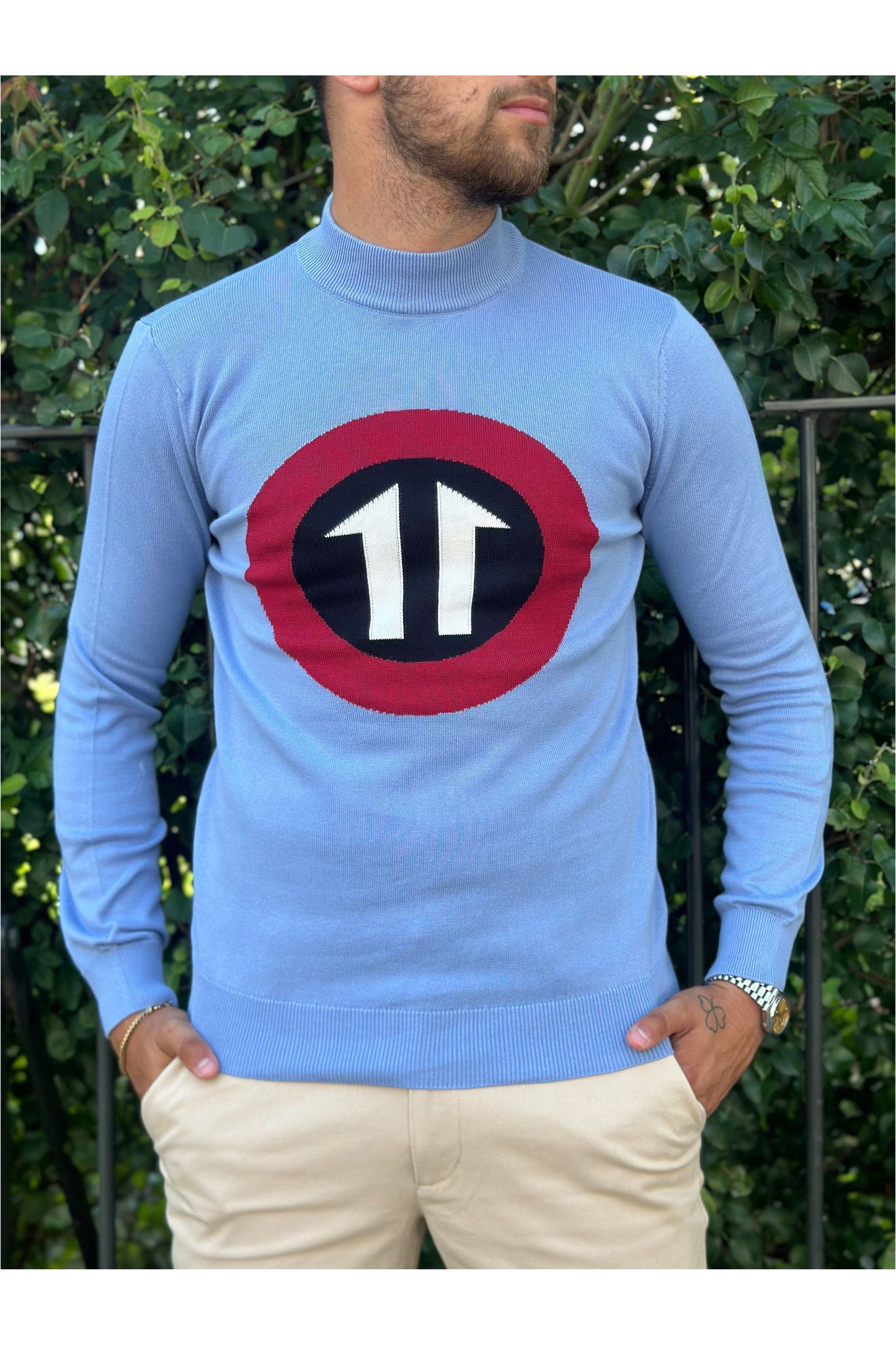 'Daltrey' Fine Gauge Knit - Turtle Neck