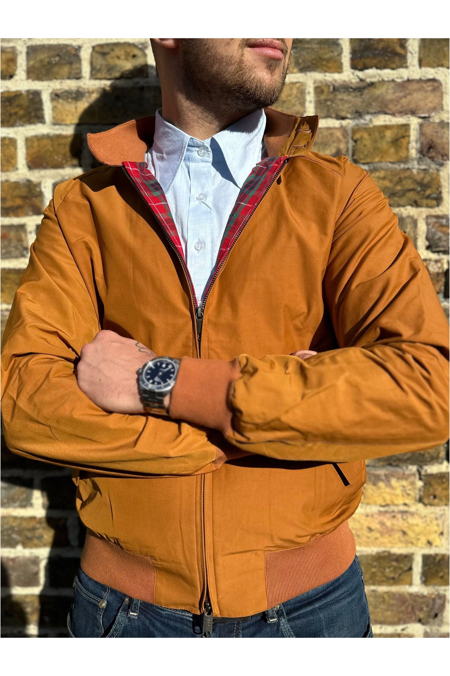 G9 Modern Classic Pumpkin Spice - Harrington Jacket