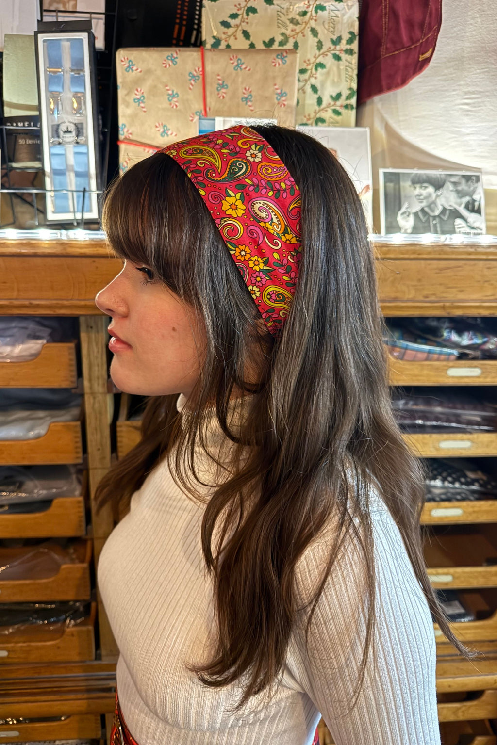 Dolly Paisley Daze Pink - Scarf