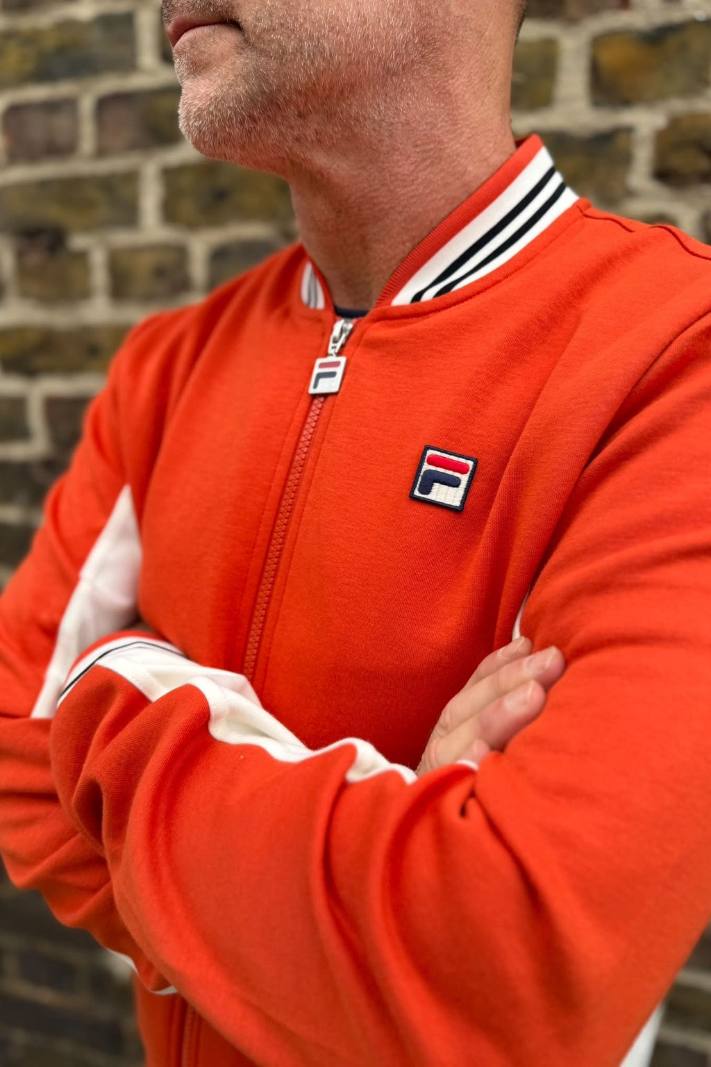 Settanta Burnt Ochre / Gardenia - Track Top