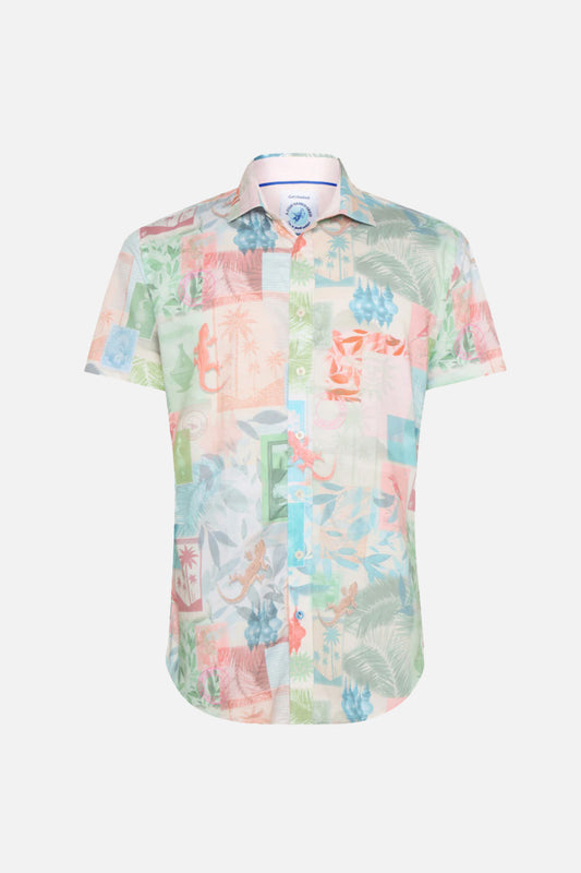 Collage Multicolor S/S - Shirt