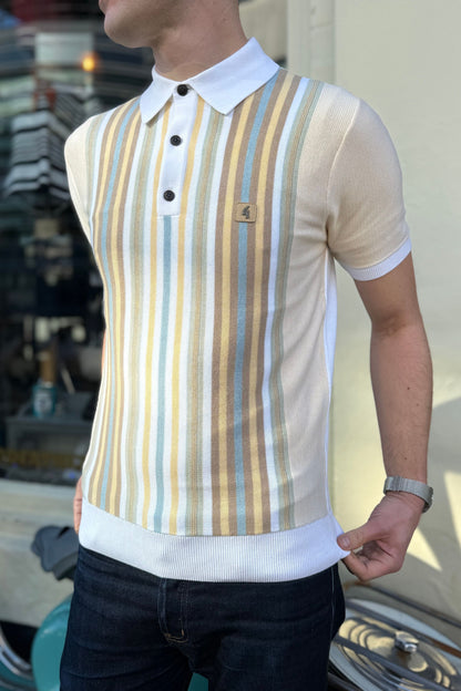 Jed White S/S - Polo Knit
