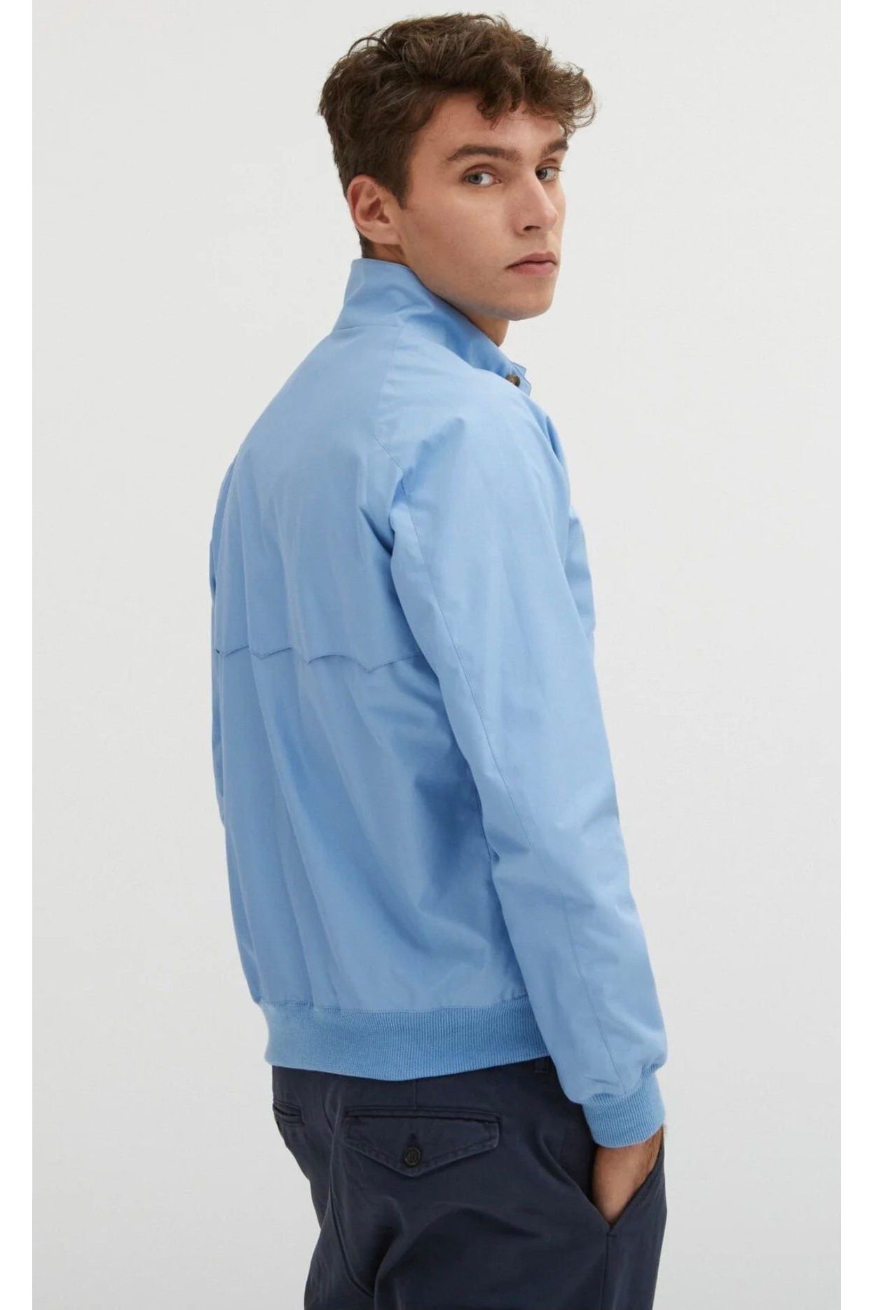 G9 Modern Classic Heritage Blue - Harrington Jacket