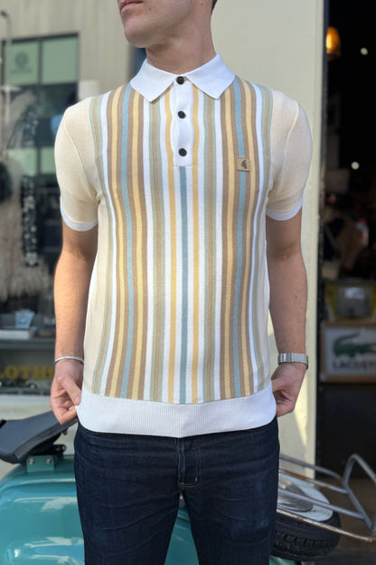 Jed White S/S - Polo Knit
