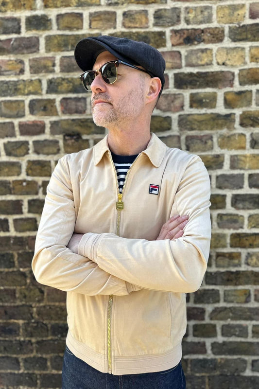 Francesco Classic Beige - Faux Suede Jacket