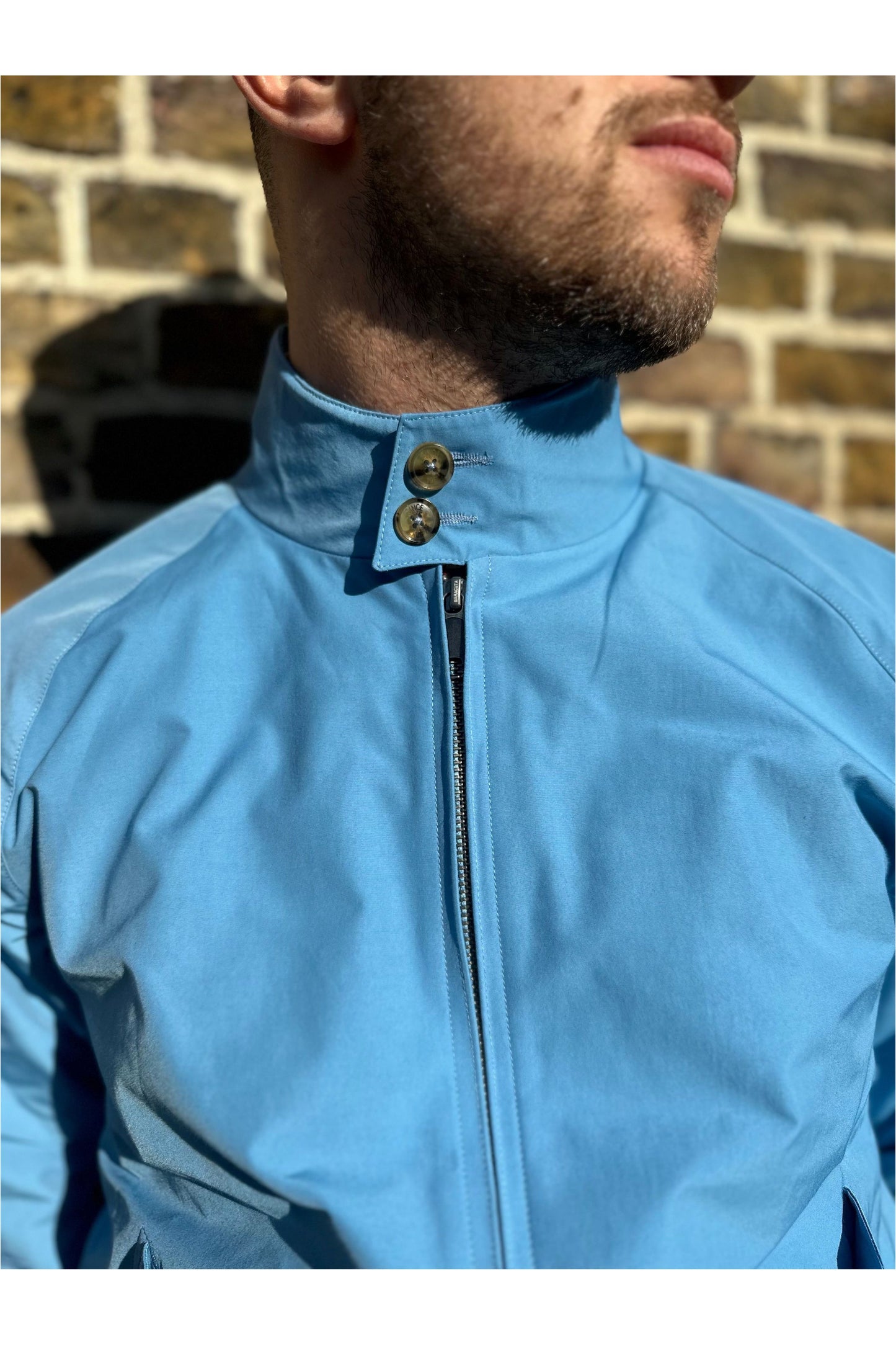 G9 Modern Classic Heritage Blue - Harrington Jacket