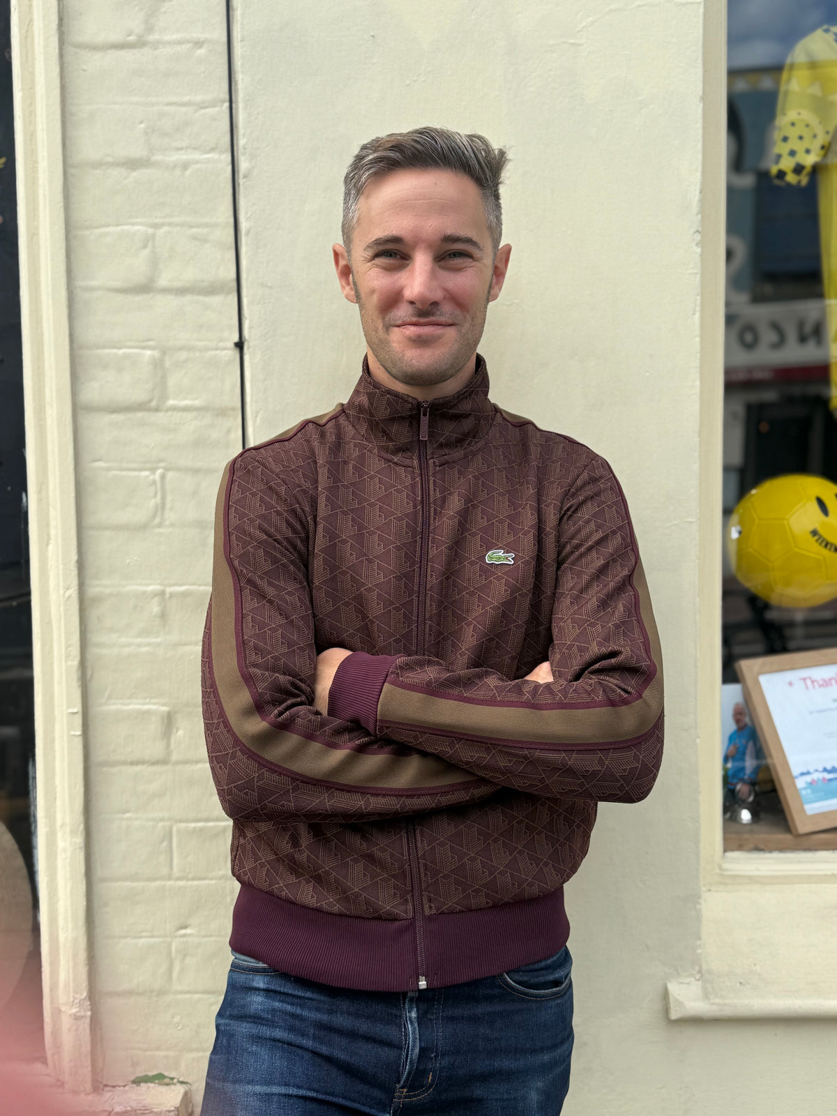 Paris Zip-Up Brown - Track Jacket