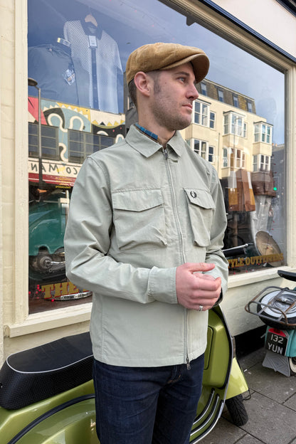M2402 Ripstop Pocket Seagrass - Overshirt