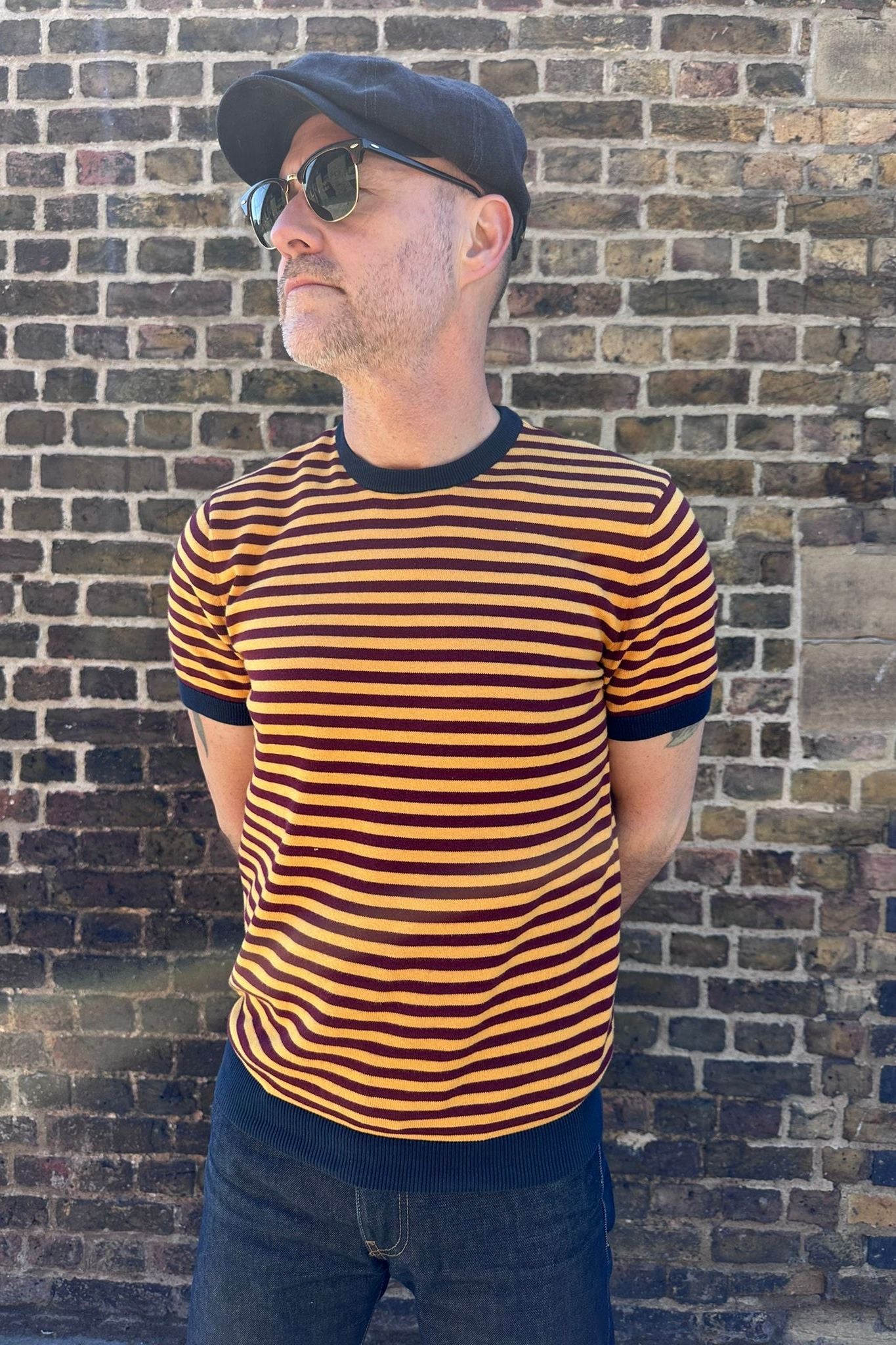 Peters Knitted Amber - Crew Neck