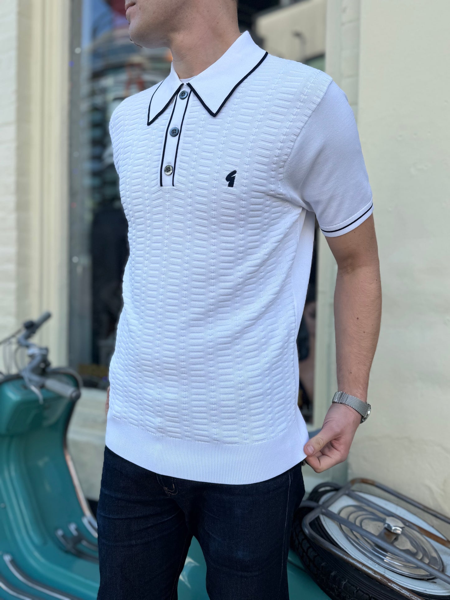 Archive Ronnie White - Polo Knit