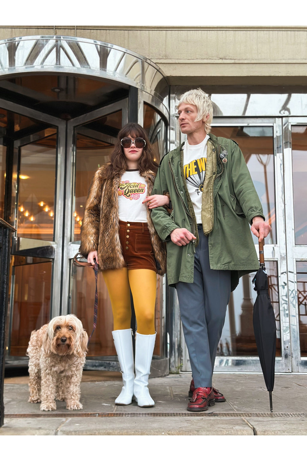 Exclusive Women's Acid Queen Ecru - T-Shirt