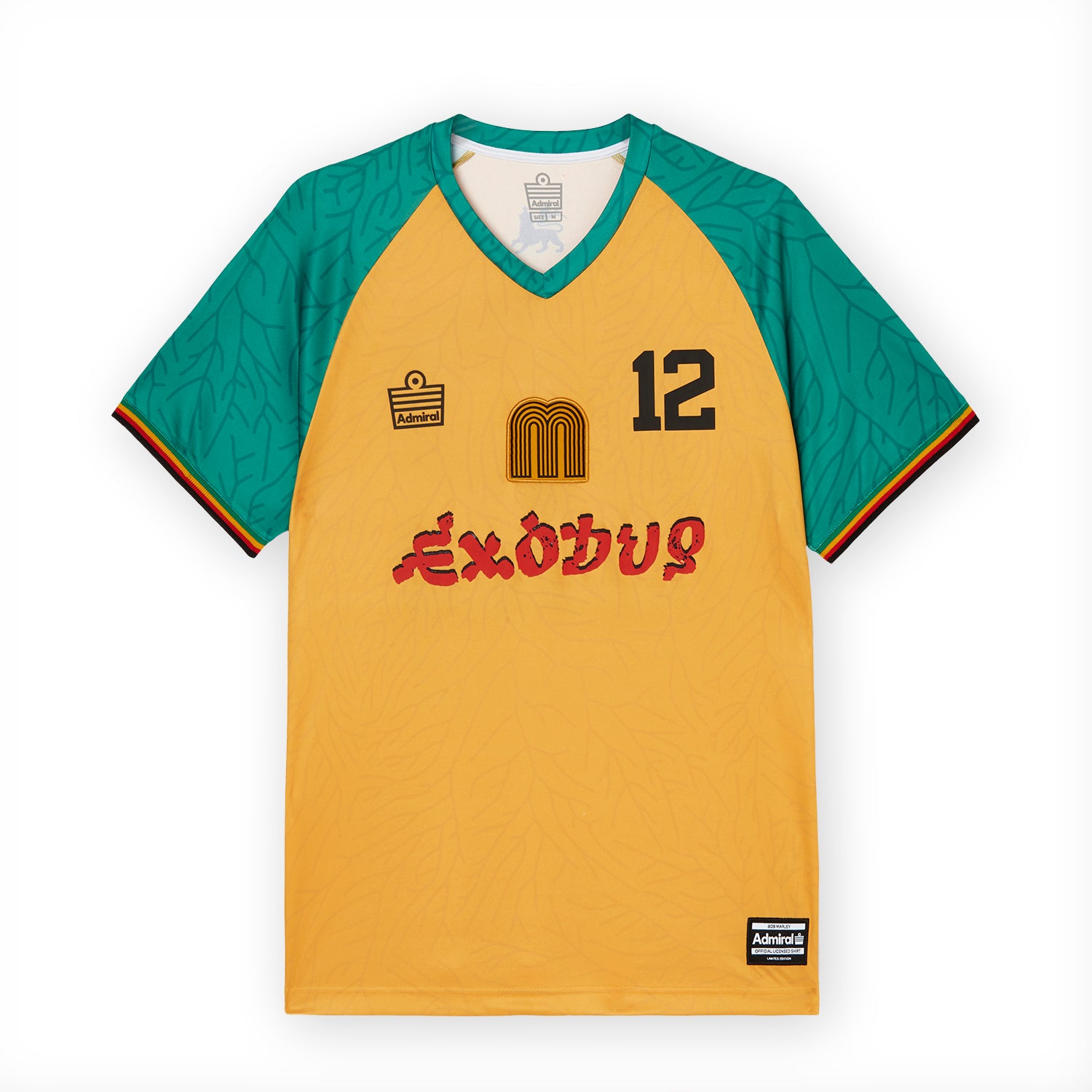 Admiral x Bob Marley - AC10006-19 Limited Edition Nugget / Green Home Shirt  - Football Shirt