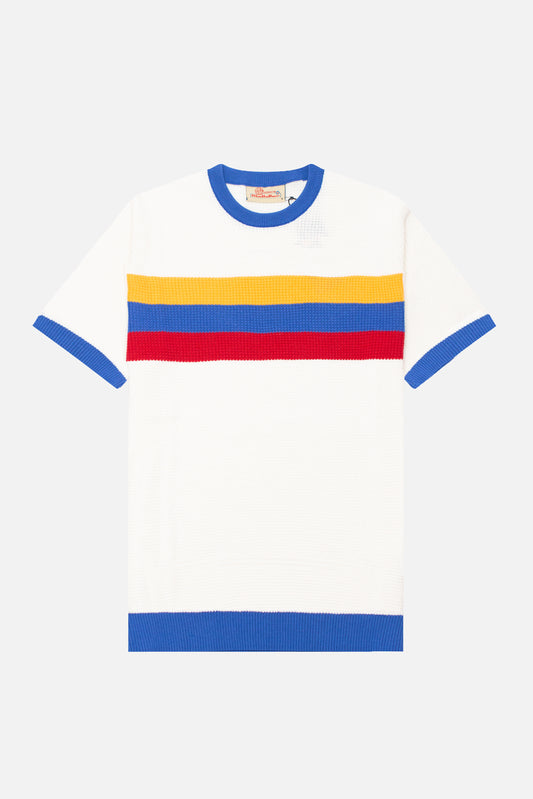 Goldhawk Scifo Off-White / Blue - Knit