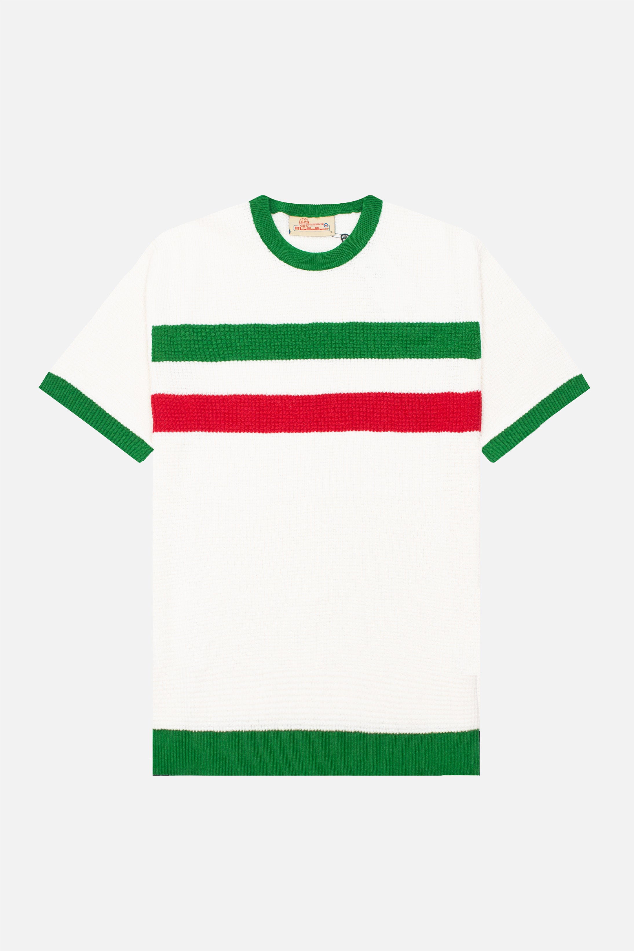 Goldhawk Schillaci Off-White / Green - Knit