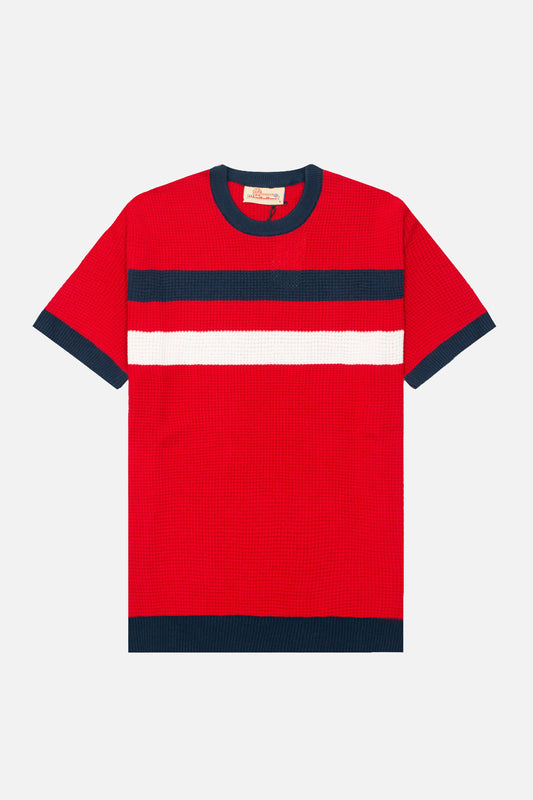 Goldhawk Pearce Equestrian Red - Knit