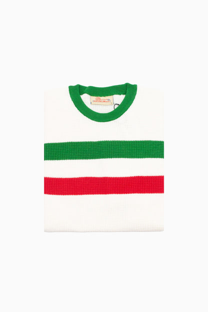 Goldhawk Schillaci Off-White / Green - Knit