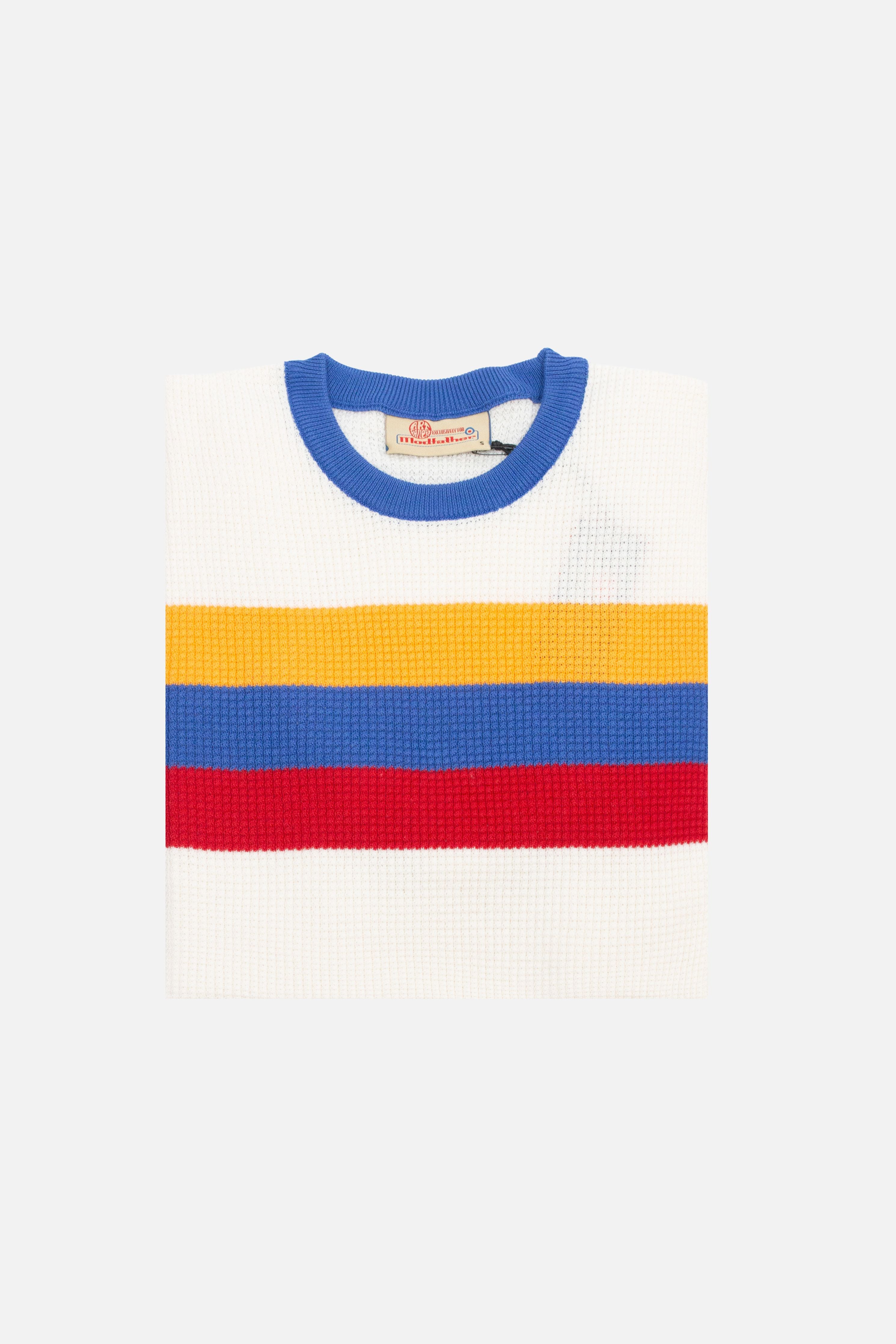Goldhawk Scifo Off-White / Blue - Knit