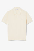 Fluid Ribbed Knit Beige - Polo