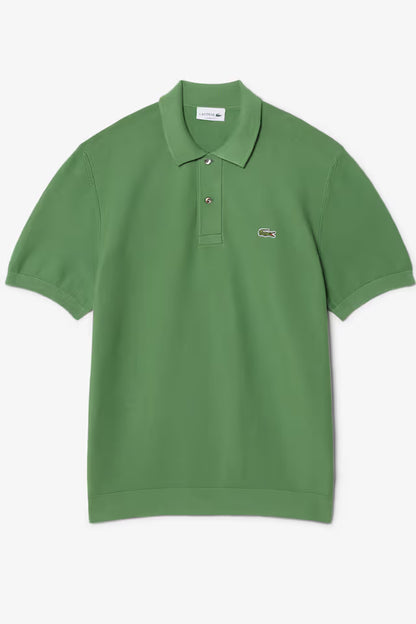 Classic Fit Knitted Lime Green - Polo