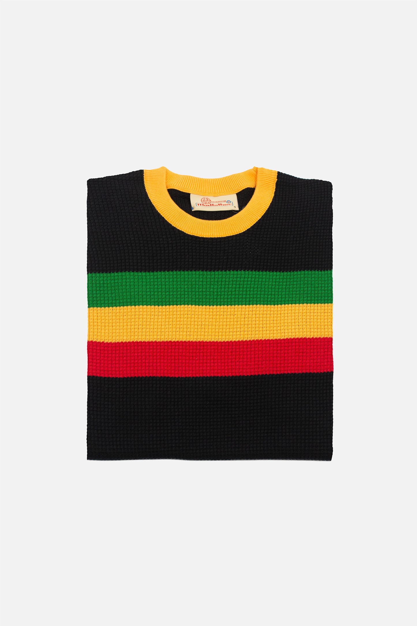 Goldhawk Heron Jet Black / Green / Amber - Knit