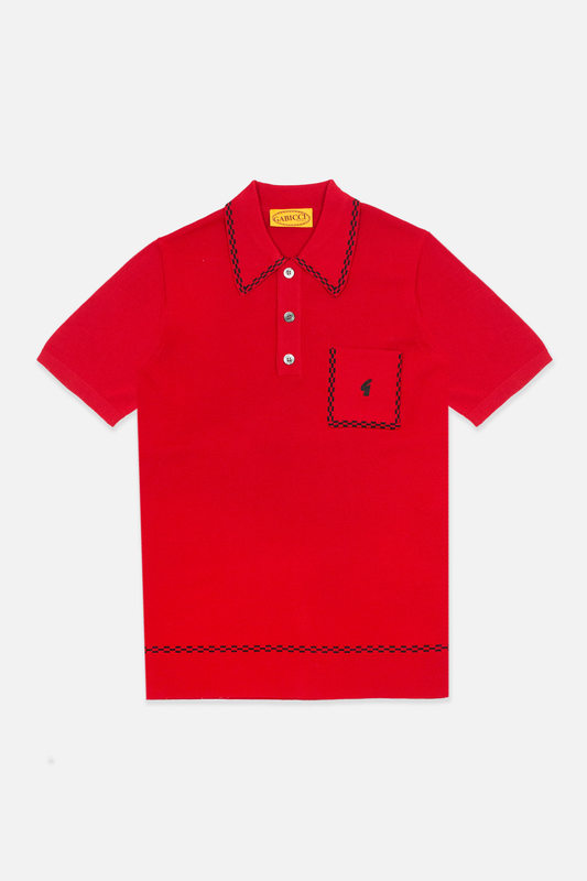 Archive Alexander Cherry V54GM18 - Polo Knit