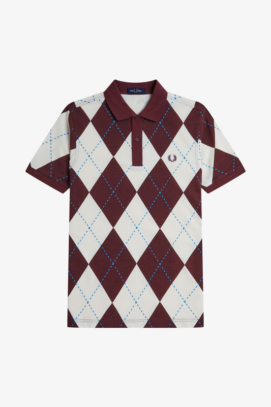 M1628 Argyle Print - Polo