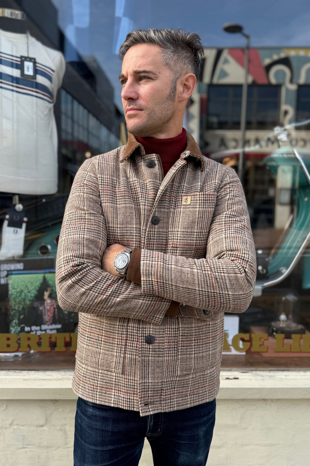 Hunter Check Caramel - Jacket