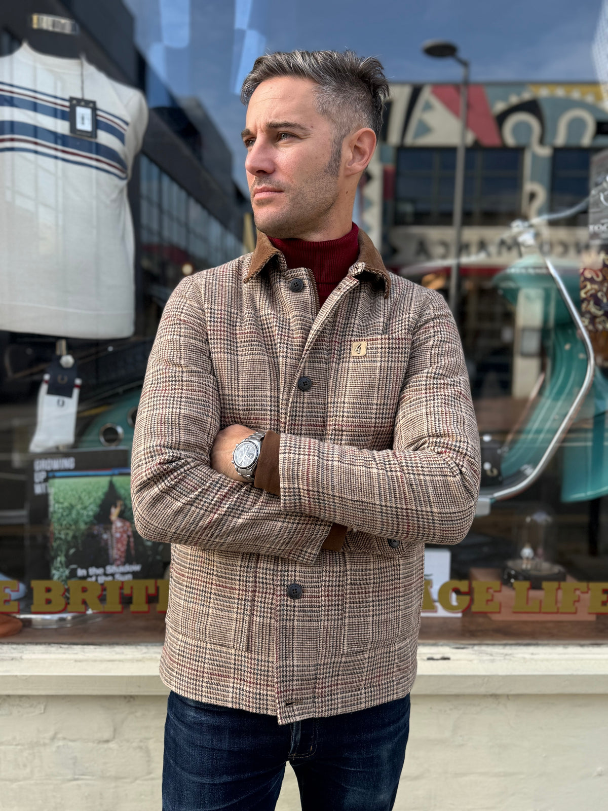 Hunter Check Caramel - Jacket