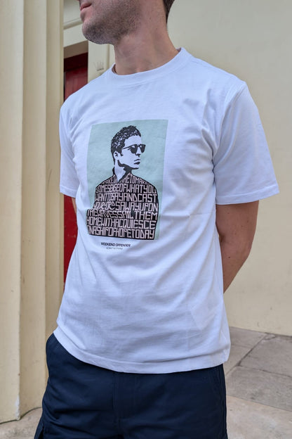 Camden White Graphic - T-Shirt